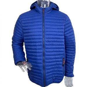 Blouson matelassé brillant pour homme, manteau d'hiver personnalisé, chaud et rembourré, style streetwear, vêtements d'extérieur, vente en gros, fournisseur OEM - Product Image 4