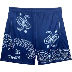 Pantalones Cortos Deportivos para Hombre con Estampado Paisley, Diseño de Bandana, Secado Rápido, para Entrenamiento Atlético - Product Image 6