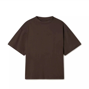 T-shirt pour homme, nouveau, 100% coton biologique, tissu tricoté, coupe ample, col rond, couleur unie, respirant, écologique, séchage rapide à l'avant - Product Image 2