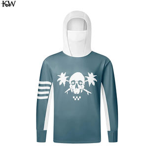 Sudadera con Capucha Unisex Ligera de Camuflaje, Secado Rápido, Transpirable, Impermeable, Cortavientos, Antibacteriana, para Pesca, UPF50 Protección Solar - Product Image 4