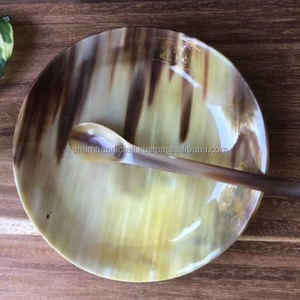 High Quality Branded Agate Natural Horn Serving Bowl <b>Set</b> Handcrafted Polished Round <b>Shaving</b> Bowls for Home Hotel Restaurant Koi - Product Image 3