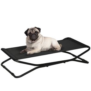 Amaca per Gatti Pieghevole Nera da 43,75 Pollici con Copertura Rimovibile e Tessuto Oxford Lavabile - Product Image 1