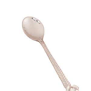 Ensemble de couteaux à fourchette doré élégant avec poignée florale pour mariages, réceptions, hôtels, tables de buffet fabriquées en Inde - Product Image 1