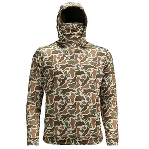Sudadera con Capucha para Hombre, Fabricada por OEM, con Logotipo Personalizado, 100% Microfelpa, Transpirable, con Bolsillo, para Pesca - Product Image 1