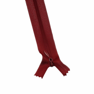 Wholesale Custom #3 Nylon Lace Invisible <b>Zipper</b> with Tear Drop Puller Pillow Cushions <b>Zipper</b> - Product Image 5