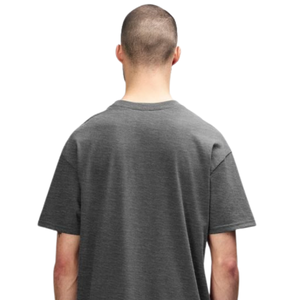 T-shirt Homme Oversize Col Rond Manches Courtes Épaules Tombantes Coupe Décontractée Streetwear Décontracté Vente en Gros Personnalisé Basique Tendance - Product Image 4