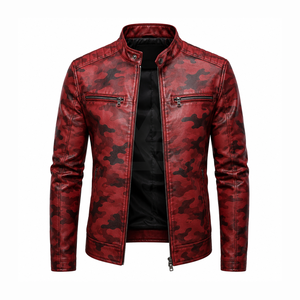 New Men Women <b>Winter</b> <b>Leather</b> <b>Jacket</b> New Trend Casual Fashion Warm Thick Biker Coat Stylish Street Wear OEM ODM Wholesale - Product Image 1