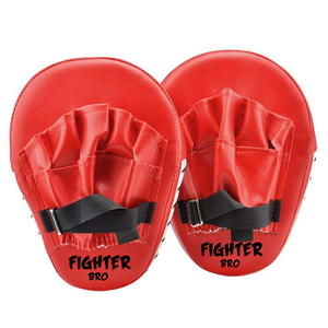 Boxing Focus Mitts OEM Manufacturing Punch Pads Training Gear Kickboxing Hook And Jab Synthetic Leather Premium - Product Image 4