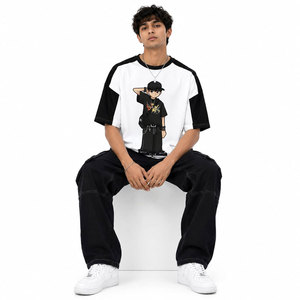 เสื้อยืดผู้ใหญ่สไตล์ยุโรปและอเมริกา แขนสั้น คอกลม พิมพ์ลายหล่อๆ แฟชั่นฤดูร้อน สไตล์ใหม่ - Product Image 4