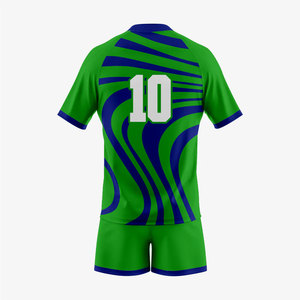 Vente en ligne : Tenue de rugby personnalisée, fabriquée au Pakistan, avec nom d'équipe, séchage rapide, respirante, vente en gros - Product Image 2