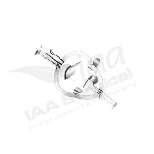 เครื่องมือผ่าตัด IAA SURGICAL INSTRUMENTS ตัวถ่างช่องท้องแบบยึดติดด้วยตนเอง ทำจากสแตนเลสสตีล ได้รับการรับรองมาตรฐาน CE สำหรับโรงพยาบาล - Product Image 3