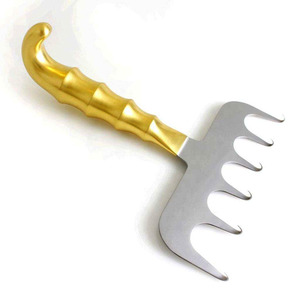 Yancoskie retractor, 19cm abdominoplasty tool, 6 prong <b>hook</b>, <b>plastic</b> surgery instrument, stainless steel tissue retractor - Product Image 3