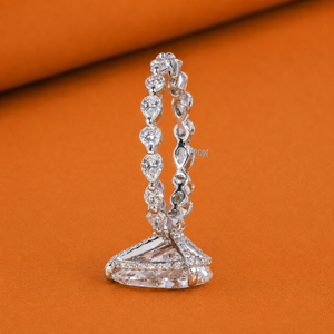 Anillo de Diamantes de Laboratorio con Corte Pera de 3.50ct, Certificado por IGI, con Diamantes Laterales en Forma de Pera y Redondos, Anillo de Compromiso para Mujer, Regalo para Damas de Honor - Product Image 5