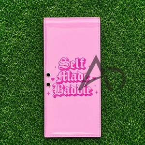 Self Made Baddie Lash <b>Tile</b> Acrylic Sustainable Custom Logo Printing Beauty Instrument Custom Logo Printing OEM - Product Image 4