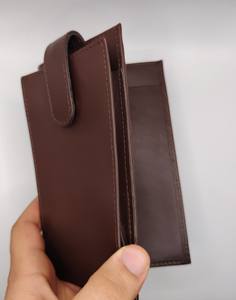 Tarjeteros de Cuero Genuino de Alta Calidad, Cartera Larga Plegable de Viaje para Hombre, Bolsillos de Gran Capacidad, Compartimentos Adicionales 2026 - Product Image 2