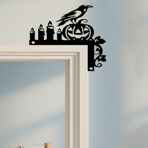 CIFbuy Decorazione da Parete Gotica in Metallo Resistente a Forma di Calderone della Strega di Halloween, per Interni ed Esterni, per Natale e Festività - Product Image 4