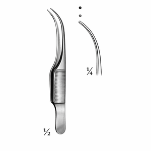 คีมจับเนื้อเยื่อขนาดเล็ก Gill 75 มม. ทำจากเหล็กกล้าไร้สนิม - Product Image 1