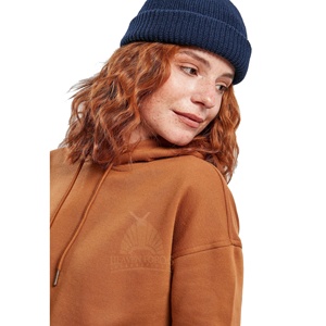 เสื้อฮู้ดสวมหัวสำหรับผู้หญิงเสื้อฮู้ดผ้าฟลีซผ้าฝ้าย100% ปรับแต่งได้ - Product Image 4