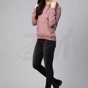 เสื้อฮู้ดดี้ผู้หญิงแบบแห้งเร็วสำหรับฤดูหนาว พิมพ์ลายได้ตามต้องการ ผ้าฝ้ายฟลีซ 100% สไตล์สตรีท แขนยาว ใส่สบายๆ สำหรับฤดูใบไม้ร่วง - Product Image 5