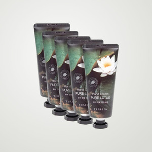 Crème hydratante pour les mains Tereusia Pure Lotus, hydratation, exfoliation, nutrition de la peau, absorption - Product Image 4