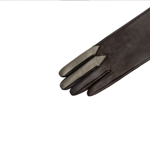 High Quality Genuine Leather <b>Long</b> Cuff <b>Gloves</b> for Women – Fashion <b>Gloves</b> Made in Sialkot - Product Image 6