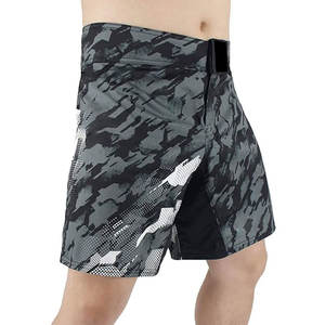 Pantalones cortos de combate para hombre, tela de secado rápido, diseño ergonómico con gama completa de movimientos para entrenamiento de artes marciales - Product Image 4