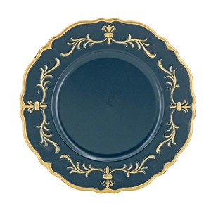 Plato de presentación de alta calidad con acabado verde, ideal para bodas y aniversarios, plato de servicio para regalo, venta al por mayor desde India - Product Image 1