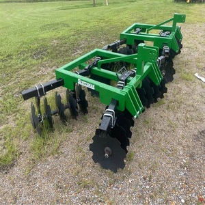 Nouvelle herse à disques lourde Novatar Diesel à entraînement par câble, multifonctionnelle, pour usage agricole intensif, avec boîte de vitesses, moteur, pompe, roulement, 4 rangs, UK - Product Image 3