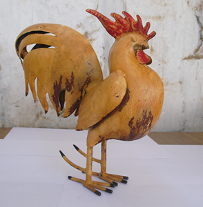 Décoration pour la maison et le jardin Iron Rooster - Product Image 4
