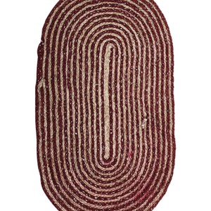 Tapis de couloir en jute naturelle tressé à la main, tapis de sol tressés style ferme pour salon, ensembles de tapis et moquettes tissés mur-à-mur - Product Image 3