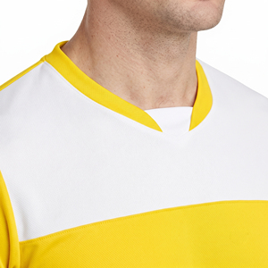 Camiseta de Fútbol Personalizada con Logotipo para Hombre, Cuello Redondo, Manga Corta, Fabricante OEM, Camisetas de Fútbol Sublimadas al por Mayor - Product Image 4