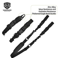 Sangle tactique multifonctionnelle à double point d'attache pour fusil, avec logo personnalisé, accessoires de défense personnelle CS, chasse – Nouveauté usine