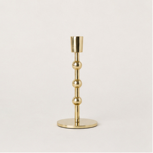 Factory Price Gold Aluminum Taper Candle Stand High Quality Hand-Finished <b>Candlestick</b> <b>Holder</b> for Dining Table & Home Decoration - Product Image 1