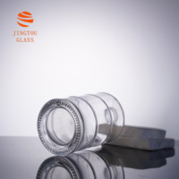 Bouteille en verre cylindrique à joint en bambou de 750 ml, bouteille en verre vide, adaptée à l'emballage de liqueurs, de whisky et de vin de fruits