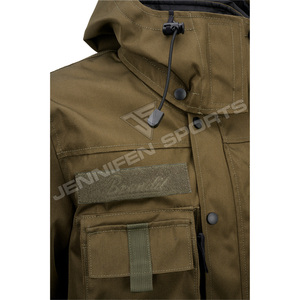 Veste de pêche et de chasse pour homme, best-seller, personnalisée, haute qualité, imperméable, 100% tissu en velours côtelé, isolée, pour l'automne et l'hiver - Product Image 3