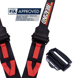 Ajustador de Cinturón de Seguridad para Carreras ADB 02 Ultraligero de 3 Pulgadas y 133g, Herrajes para Arnés, Compatible con FIA 8853 2016, Proveedor OEM ODM de Taiwán - Product Image 2