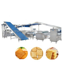 Nouvelle Ligne de Production de Biscuits Intelligente 2025 |   Machine à biscuits automatique en acier inoxydable, capacité de 250 kg/h, haute productivité, boulangerie