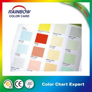 การพิมพ์การ์ดแสดงสี แคตตาล็อกหนังสือ แผนภูมิสี การพิมพ์ออฟเซตมาตรฐาน กระดาษอาร์ต เคลือบฟิล์ม โลโก้แบบกำหนดเอง - Product Image 2