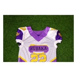 Uniforme de Fútbol Americano Personalizado en Blanco para Equipos, Transpirable, Tallas Grandes, Ropa Deportiva - Product Image 6