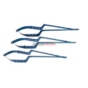Micro Scissors Titanium 9 Inch Straight Microsurgical Scissors for <b>Neurosurgery</b> High Precision Surgical Cutting <b>Instrument</b> - Product Image 1