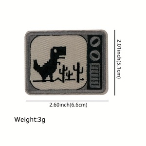 Patchs brodés personnalisés en gros avec logo pour vestes, jeans, chapeaux et accessoires vestimentaires - Product Image 4