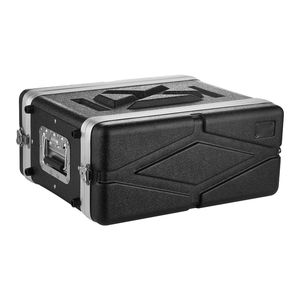 Caja de servidor 4U poco profunda de 14 pulgadas de profundidad, construcción de ABS con cierres giratorios empotrados y frontal y trasero desmontables - Product Image 1