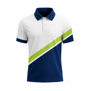 Chemises polo en sublimation pour hommes, chemises polo personnalisées en gros, broderie de logo, chemise polo de golf, vêtements de travail respirants, unisexe, femmes - Product Image 2
