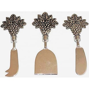 Logotipo personalizado para acampada al aire libre, juego de cubiertos de acero inoxidable con mango de diseño de extremo de corazón en relieve, pulido de espejo de lujo - Product Image 4