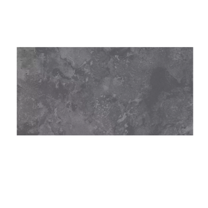 Baldosa de Porcelana Vitrificada Doble Digital con Aspecto de Cemento Negro Mate de 600x1200 mm para Piso y Pared - Product Image 1