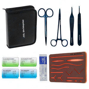 Suture Kit Stainless Steel Surgical Instruments Medic Instruments High Quality Brand New Basic Minor Surgery Instruments Set - Product Image 1