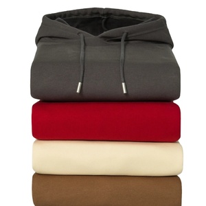 Wholesale Men's 100% Cotton Fleece Sweatshirt Drop Shoulder Hoodie with Custom GSM Casual Wear Embroidered Puff Printing Winter - Product Image 2