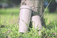 Couvre-tasse écologique, durable, biodégradable et réutilisable - Fibre de thé compostable, non toxique, pas besoin de recyclage, brise la chaîne du cycle H2O-CO2, sûr