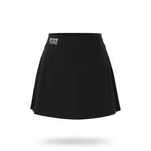 Jupe-short de pickleball personnalisable pour femme, zonée, taille haute, séchage rapide, respirante, pour l'entraînement, prête à être expédiée, personnalisable - Product Image 2