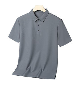 Hot Sell Wholesale Polyester Dryfit Short Sleeve Polo T-shirt Custom Embroidery logo Plain Golf Polo Shirts Fishing Polo Shirts - Product Image 3